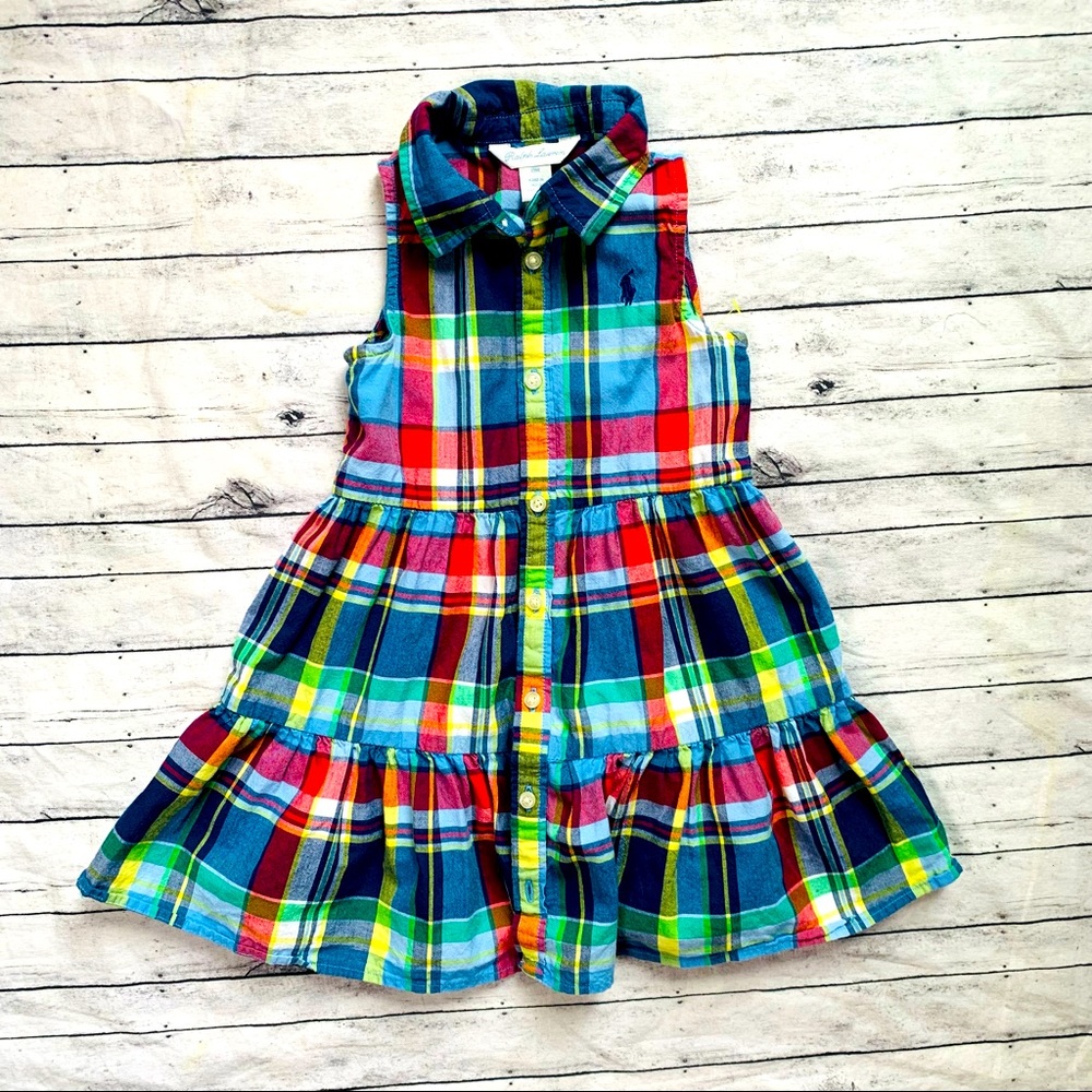 Ralph Lauren Plaid Shirt Dress